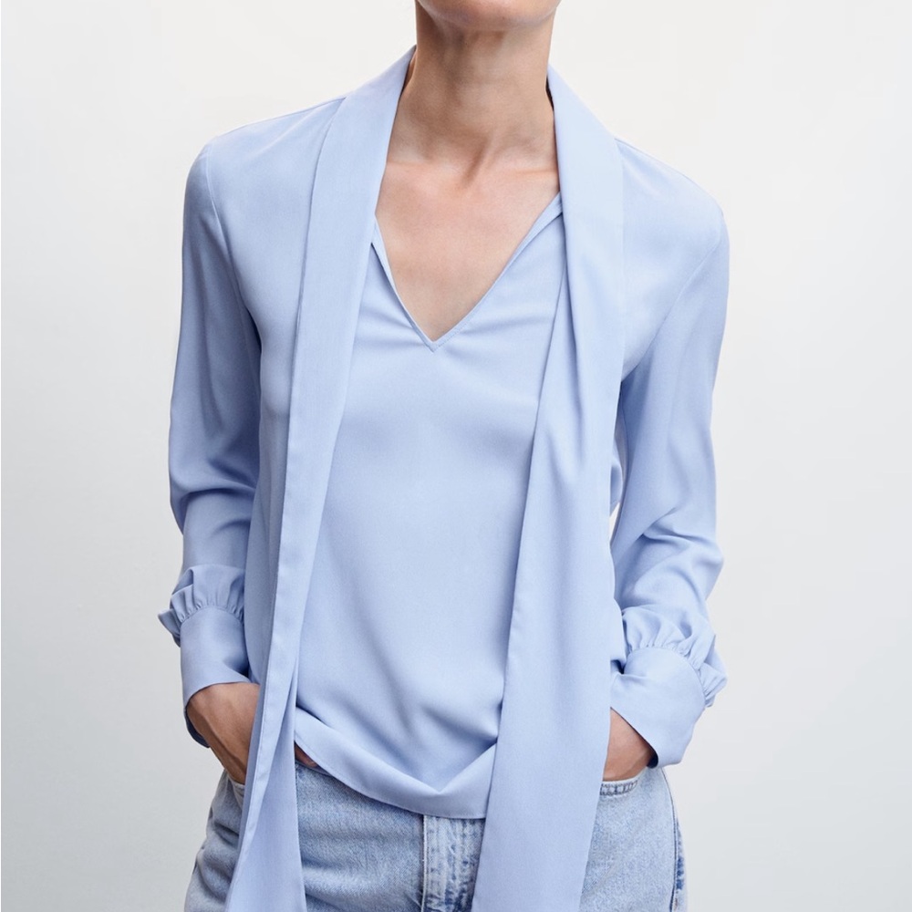 Light Blue Women's Top